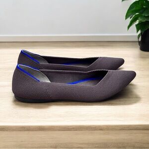 Rothy’s Women’s The Point Purple Flats Slip On Loafers Size 7